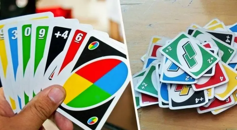 Dùng Skip Cards và Reverse Cards khi chơi Uno